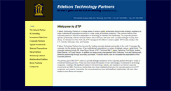 Desktop Screenshot of edelsontech.com