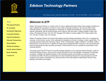 Tablet Screenshot of edelsontech.com
